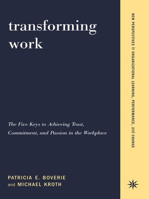 cover image of Transforming Work